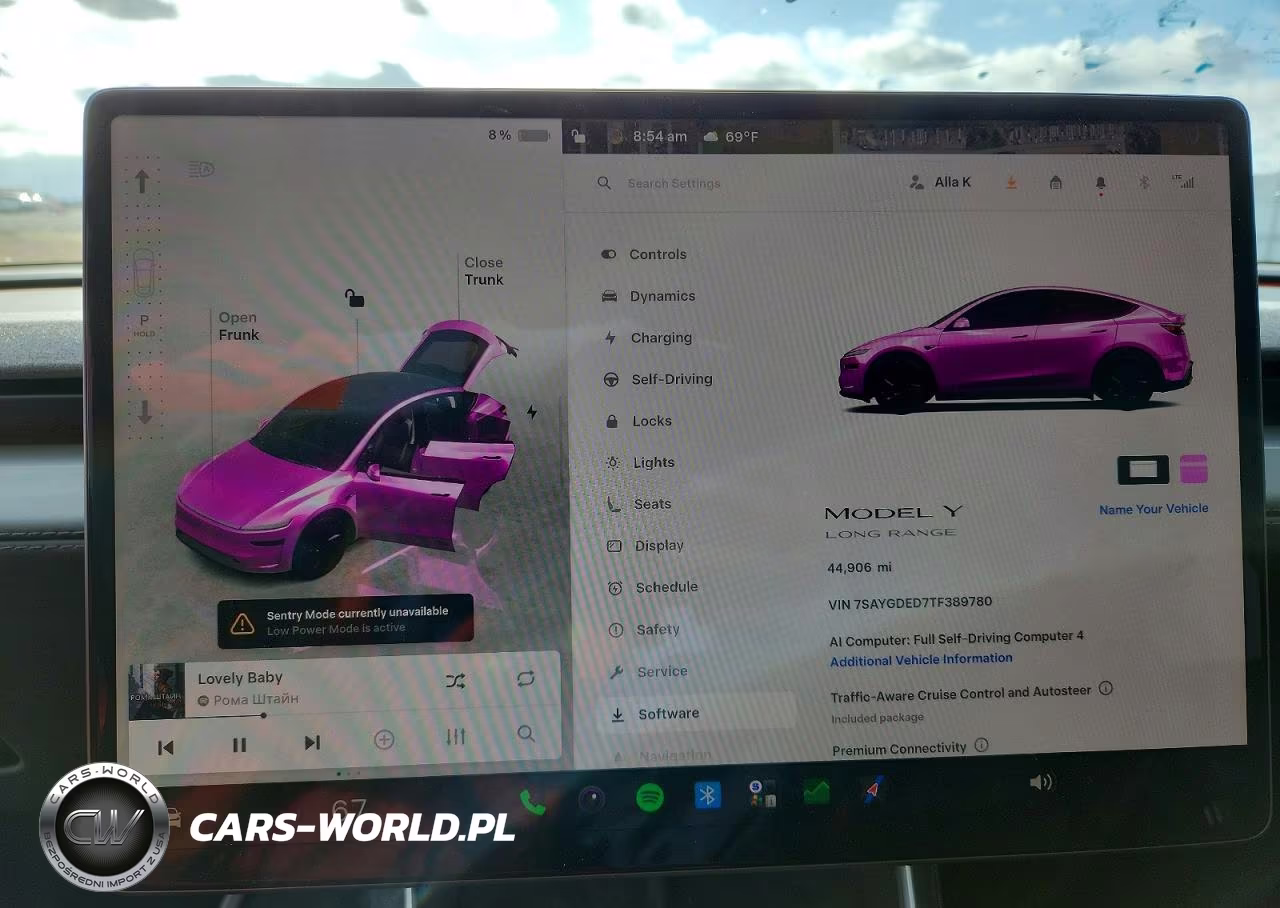 2026 Tesla Model Y VIN:7SAYGDED7TF389780 - 9