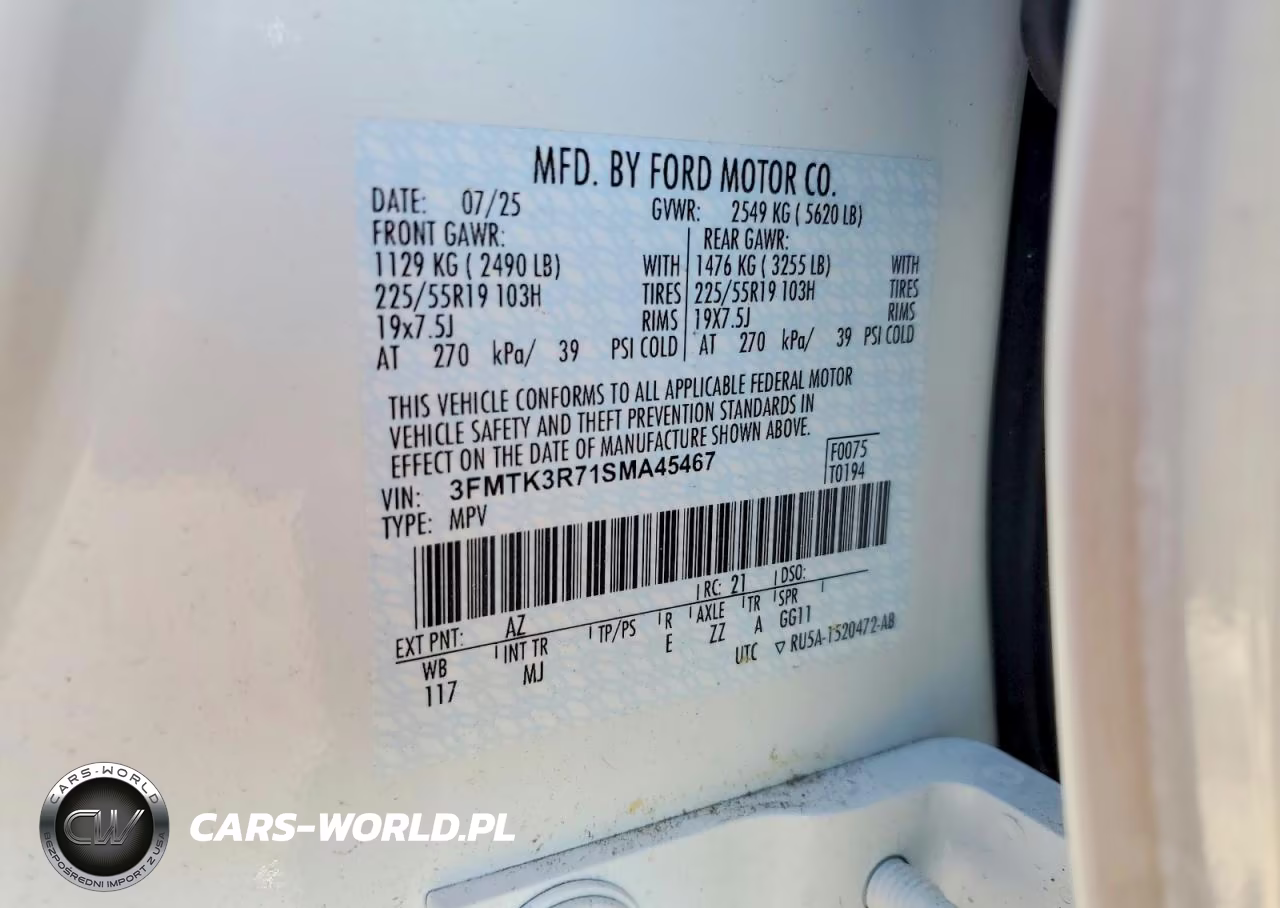 2025 Ford Mustang Mach-E Premium VIN:3FMTK3R71SMA45467 - 13