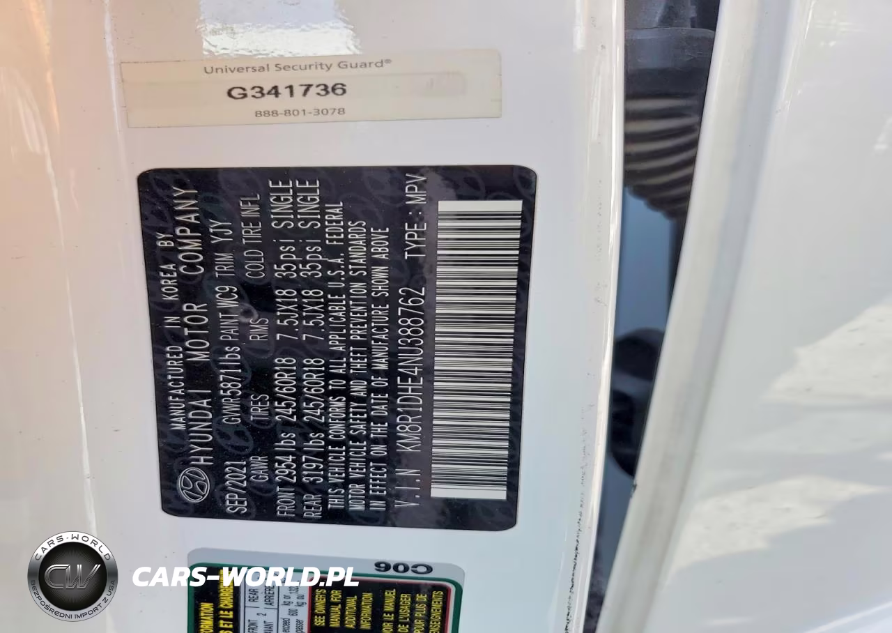2022 Hyundai Palisade Se VIN:KM8R1DHE4NU388762 - 13