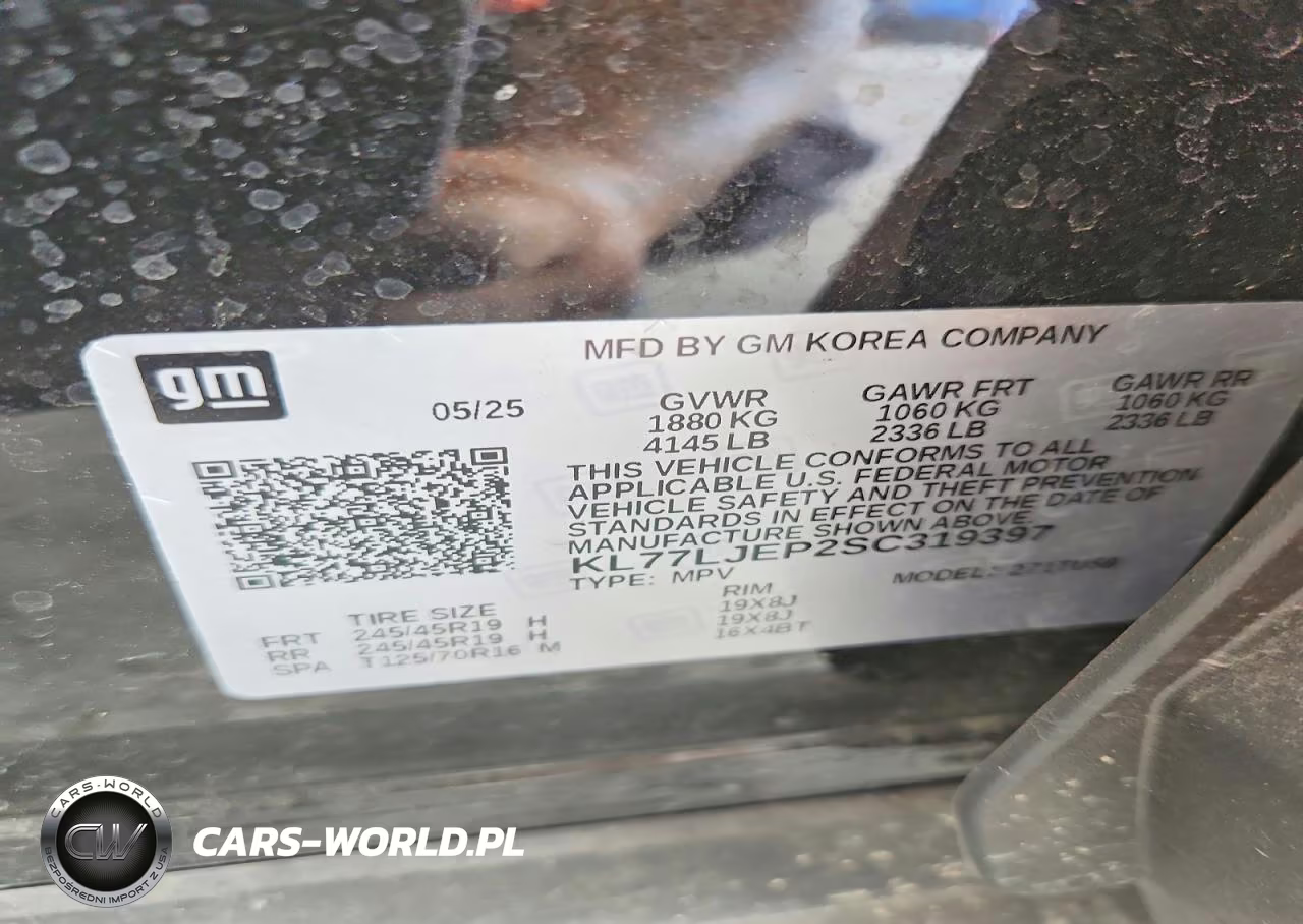 2025 Chevrolet Trax 2Rs VIN:KL77LJEP2SC319397 - 12