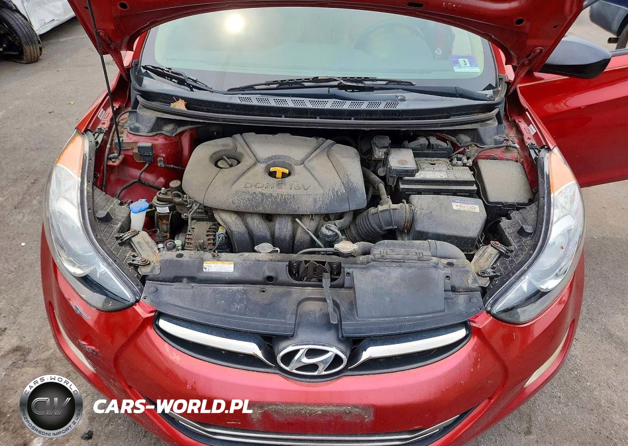 2011 Hyundai Elantra Limited VIN:KMHDH4AE2BU099813 - 11
