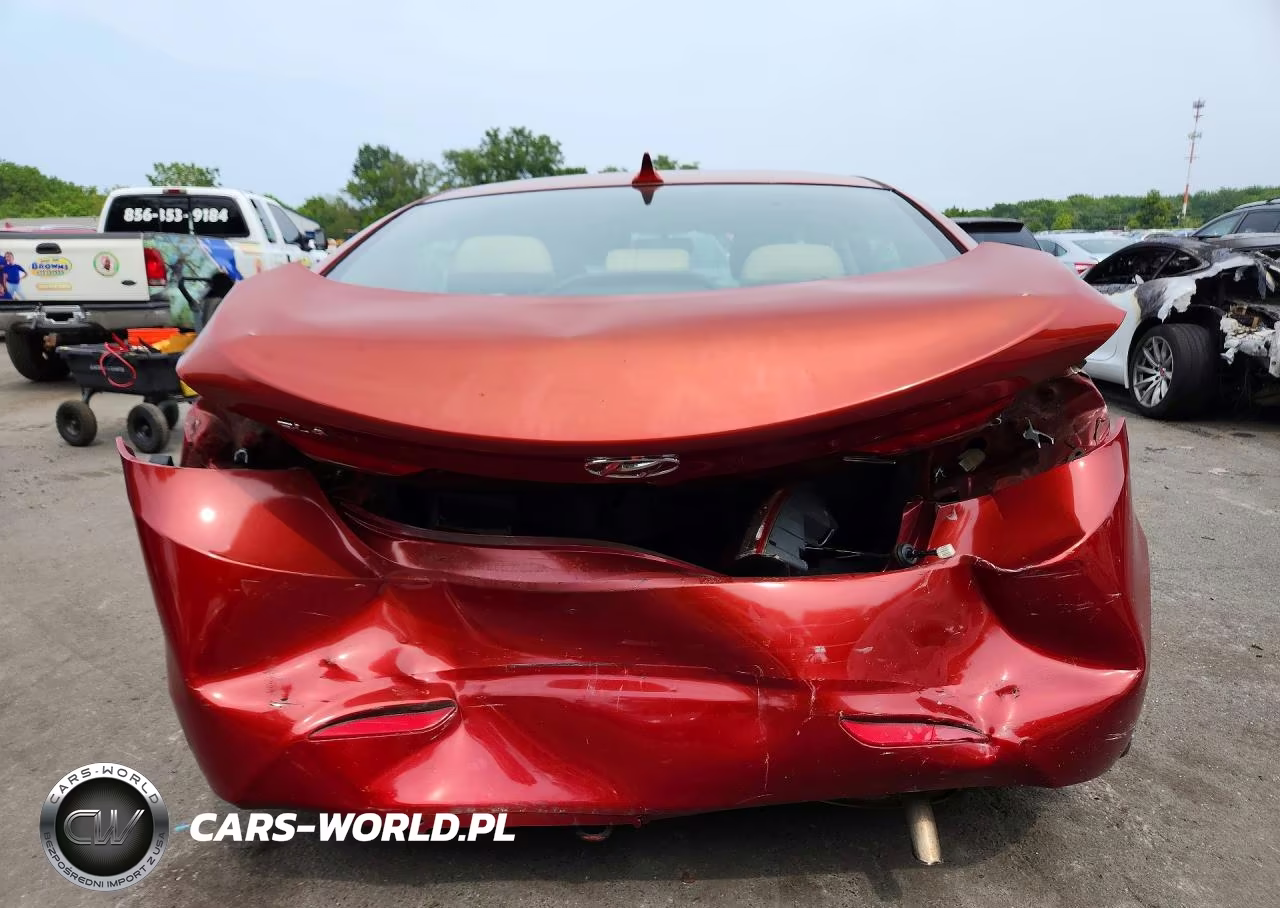 2011 Hyundai Elantra Limited VIN:KMHDH4AE2BU099813 - 6