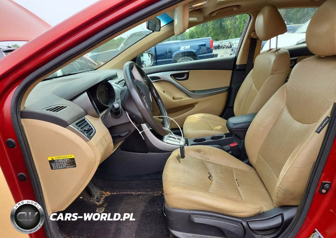 2011 Hyundai Elantra Limited VIN:KMHDH4AE2BU099813 - 7