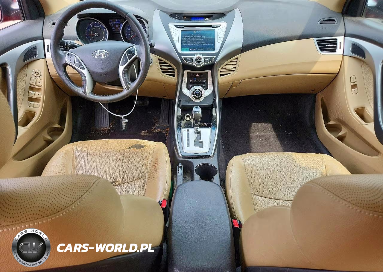 2011 Hyundai Elantra Limited VIN:KMHDH4AE2BU099813 - 8