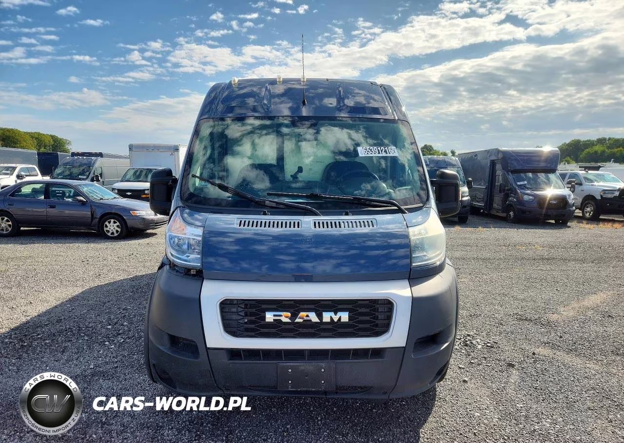 2020 Ram Promaster 3500 Delivery Van VIN:3C6URVJG0LE136244 - 5