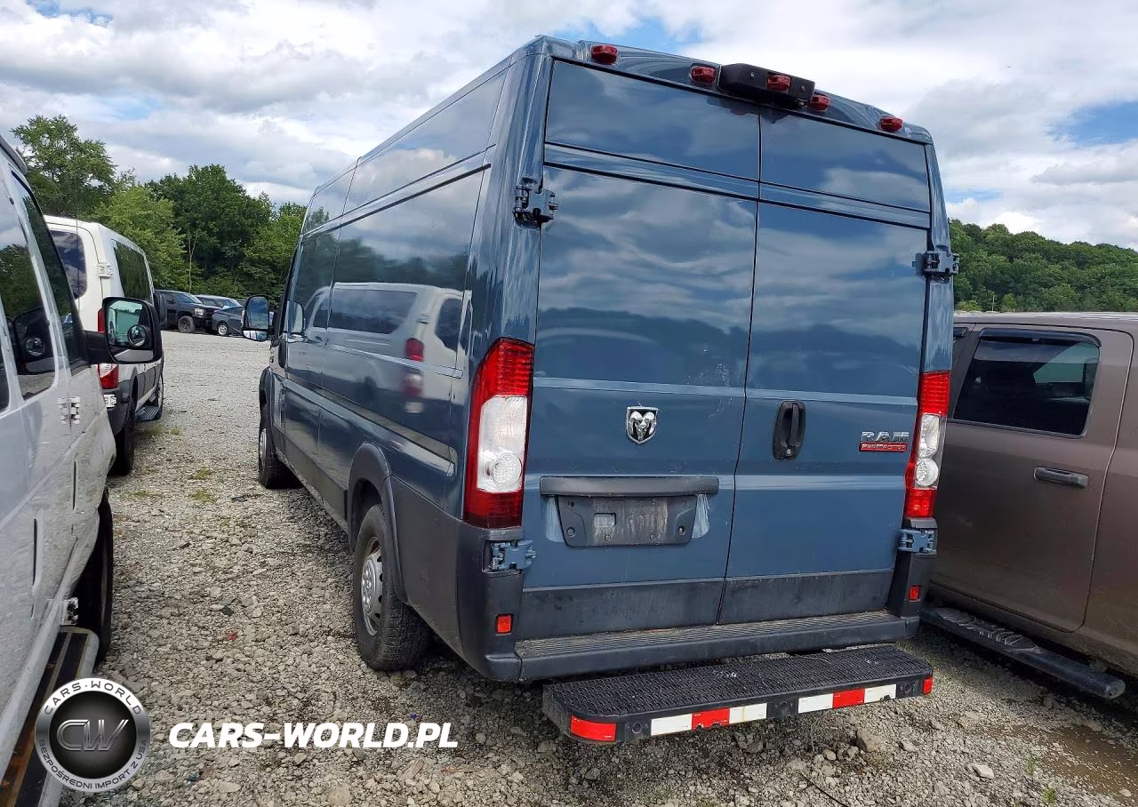 2020 Ram Promaster 3500 Delivery Van VIN:3C6URVJG6LE144462 - 2
