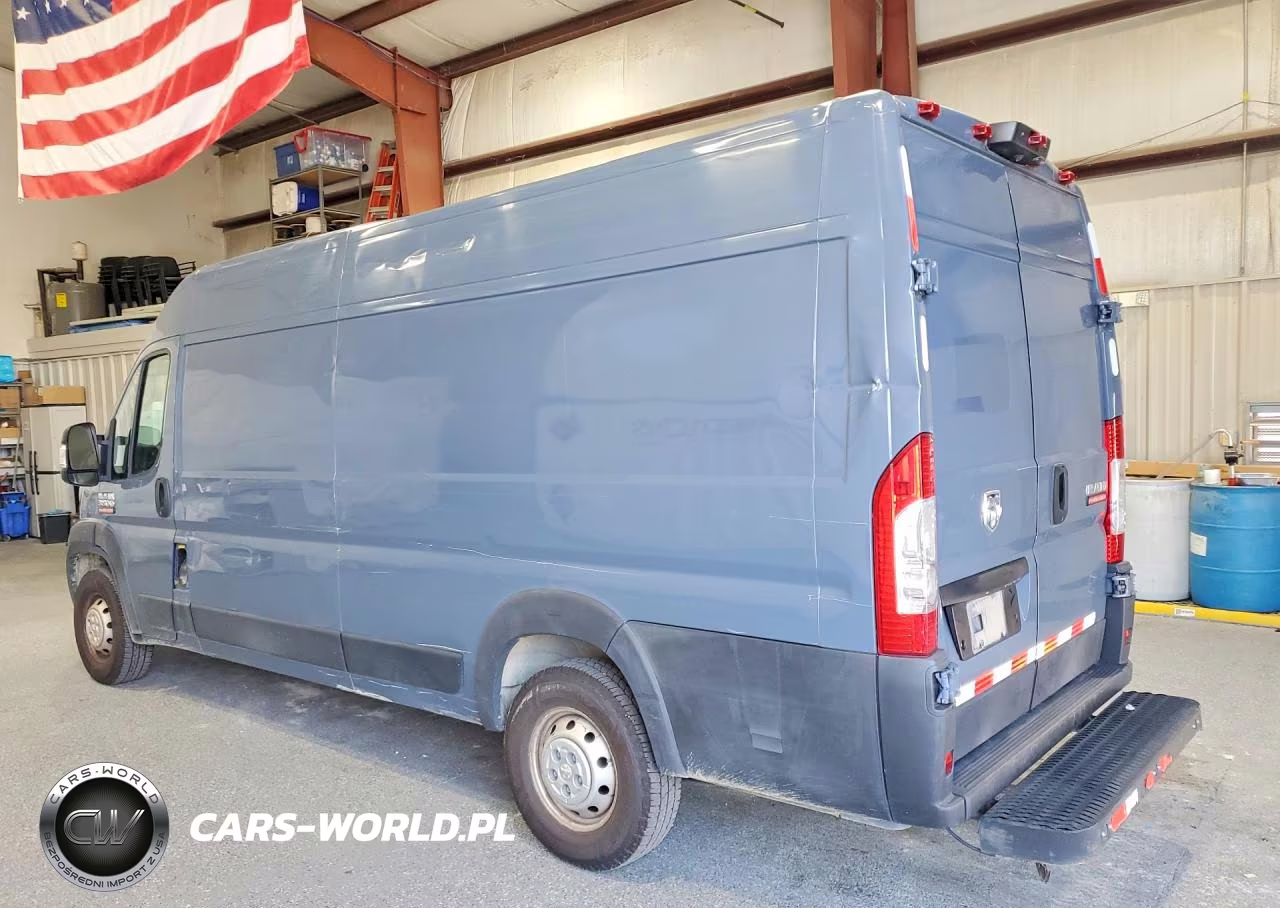 2021 Ram Promaster 3500 Delivery Van VIN:3C6FRVJG6ME501603 - 2
