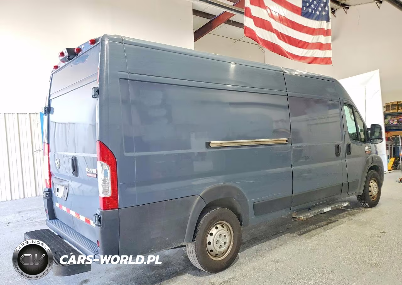 2021 Ram Promaster 3500 Delivery Van VIN:3C6FRVJG6ME501603 - 3