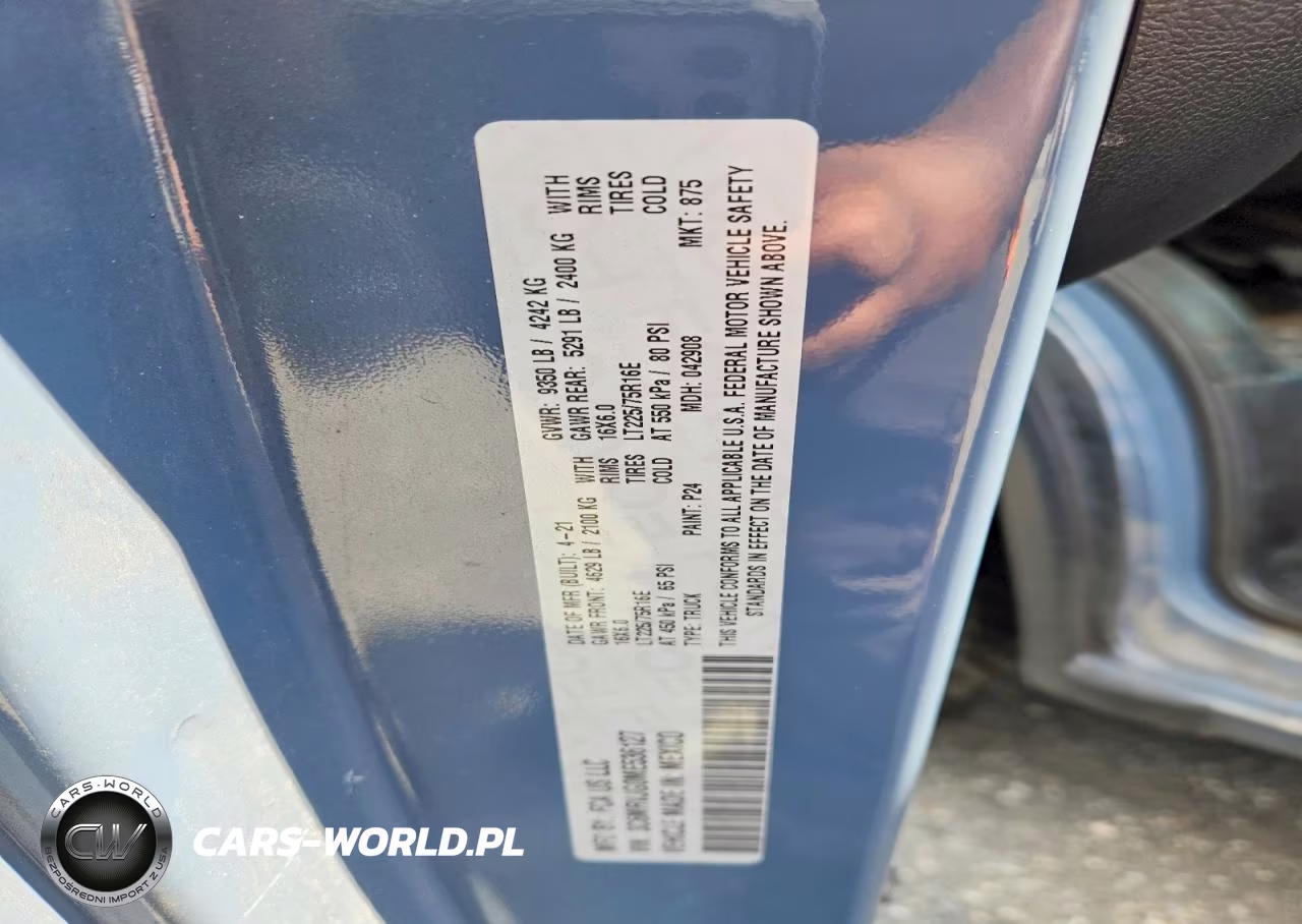2021 Ram Promaster 3500 3500 High VIN:3C6MRVJG0ME536127 - 13