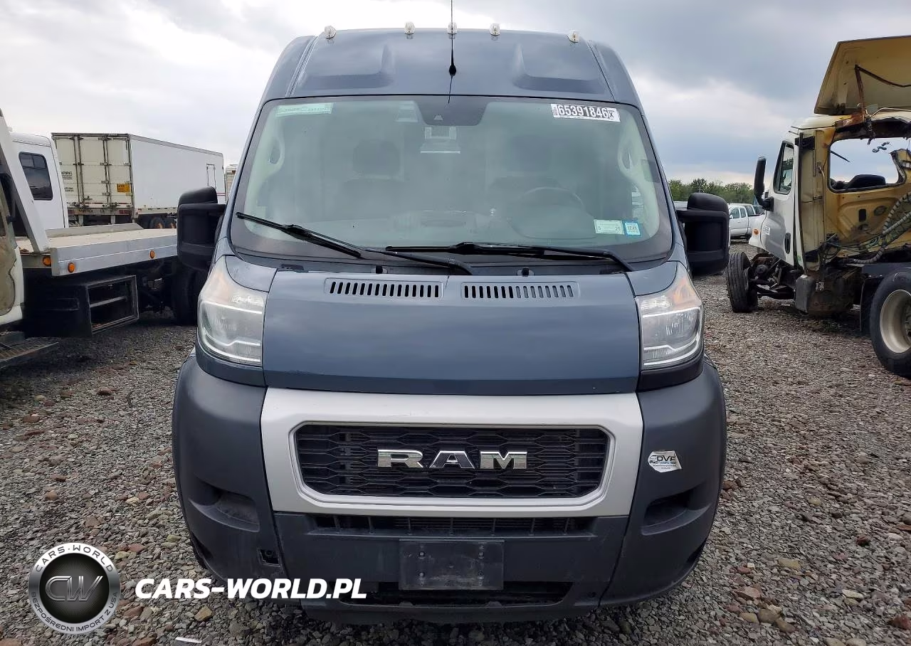 2021 Ram Promaster 3500 Delivery Van VIN:3C6MRVJG9ME536207 - 5