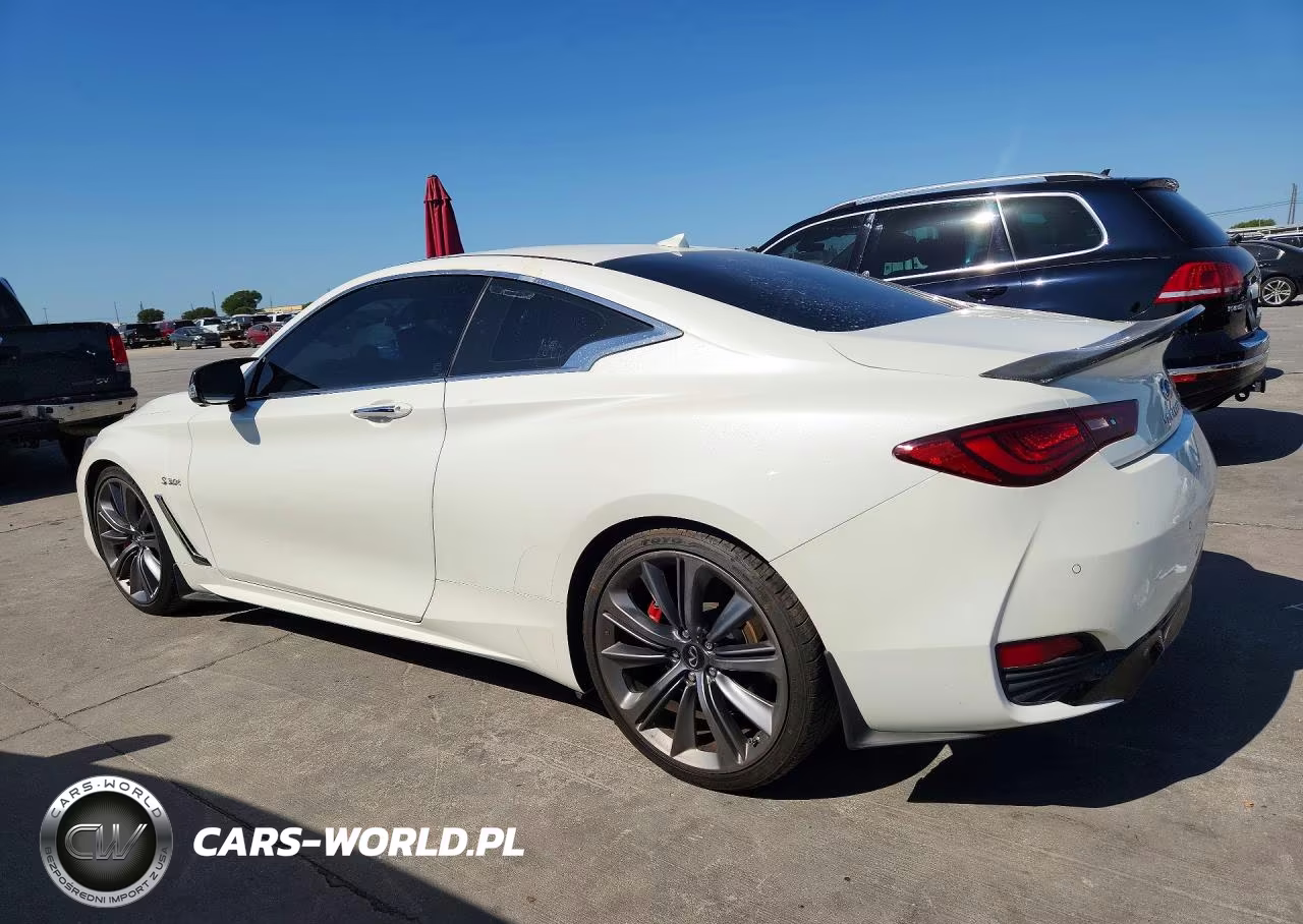 2020 Infiniti Q60 Red Sport 400 VIN:JN1FV7EK7LM400037 - 2