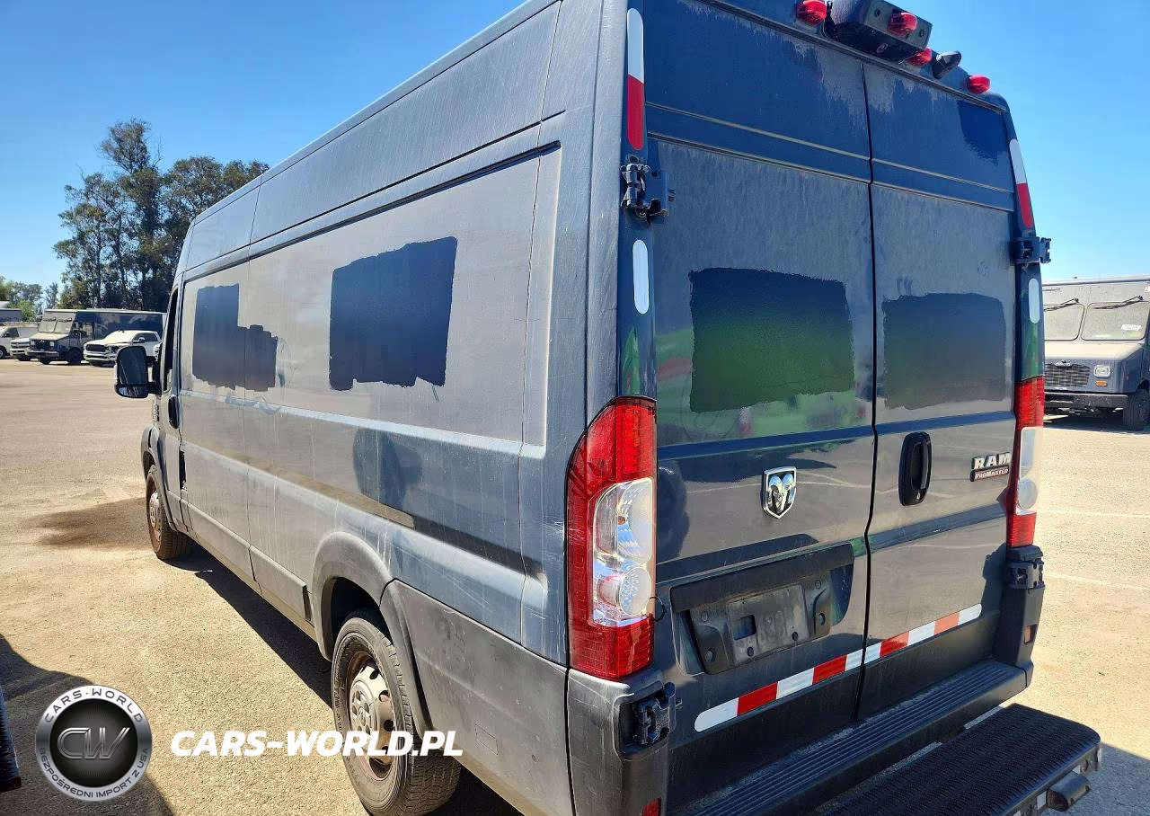 2021 Ram Promaster 3500 Delivery Van VIN:3C6MRVJG4ME536227 - 2