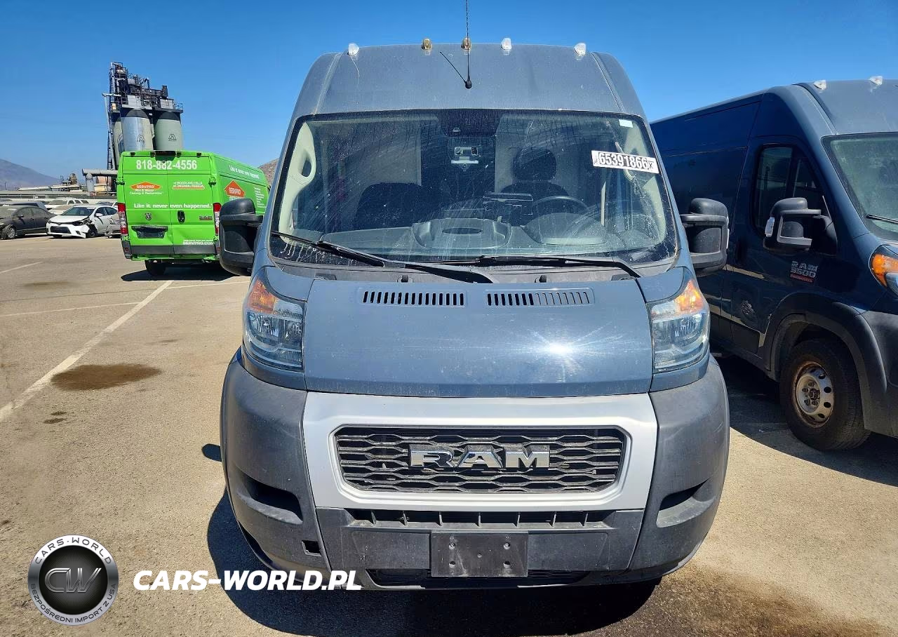 2021 Ram Promaster 3500 Delivery Van VIN:3C6MRVJG4ME536227 - 5