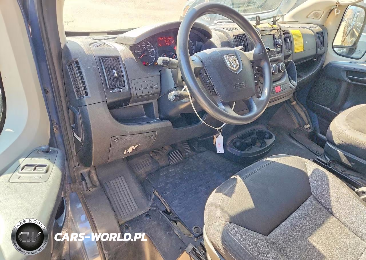 2021 Ram Promaster 3500 Delivery Van VIN:3C6MRVJG4ME536227 - 8