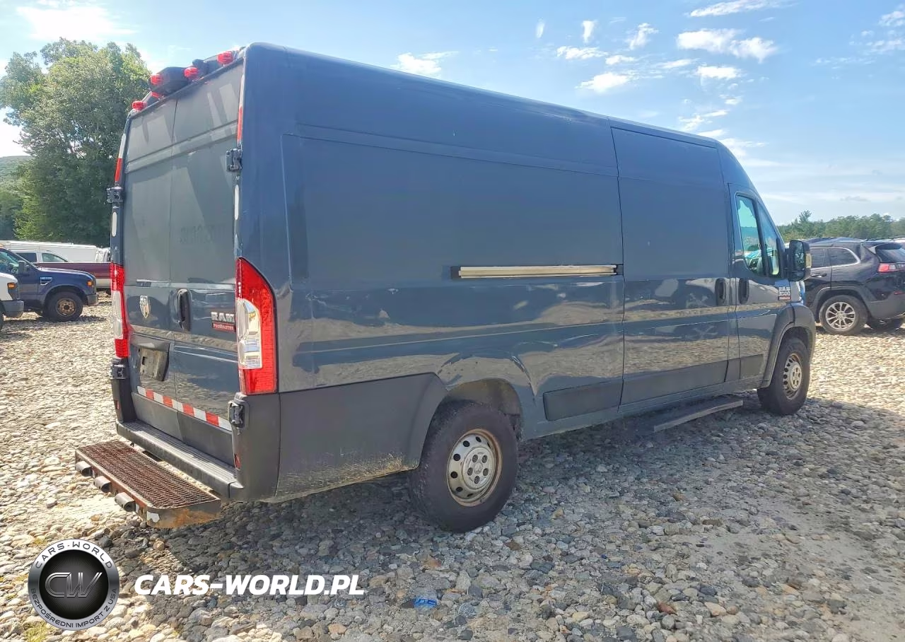2021 Ram Promaster 3500 Delivery Van VIN:3C6MRVJG8ME544640 - 3