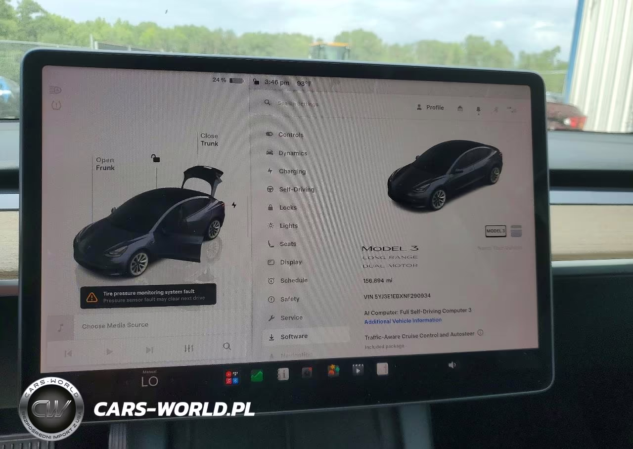 2022 Tesla Model 3 VIN:5YJ3E1EBXNF290934 - 9