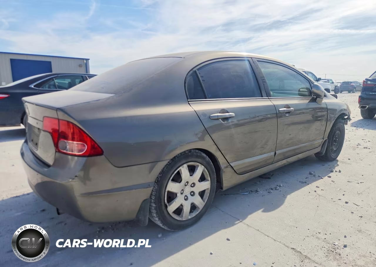 2008 Honda Civic Lx VIN:2HGFA16578H316407 - 3