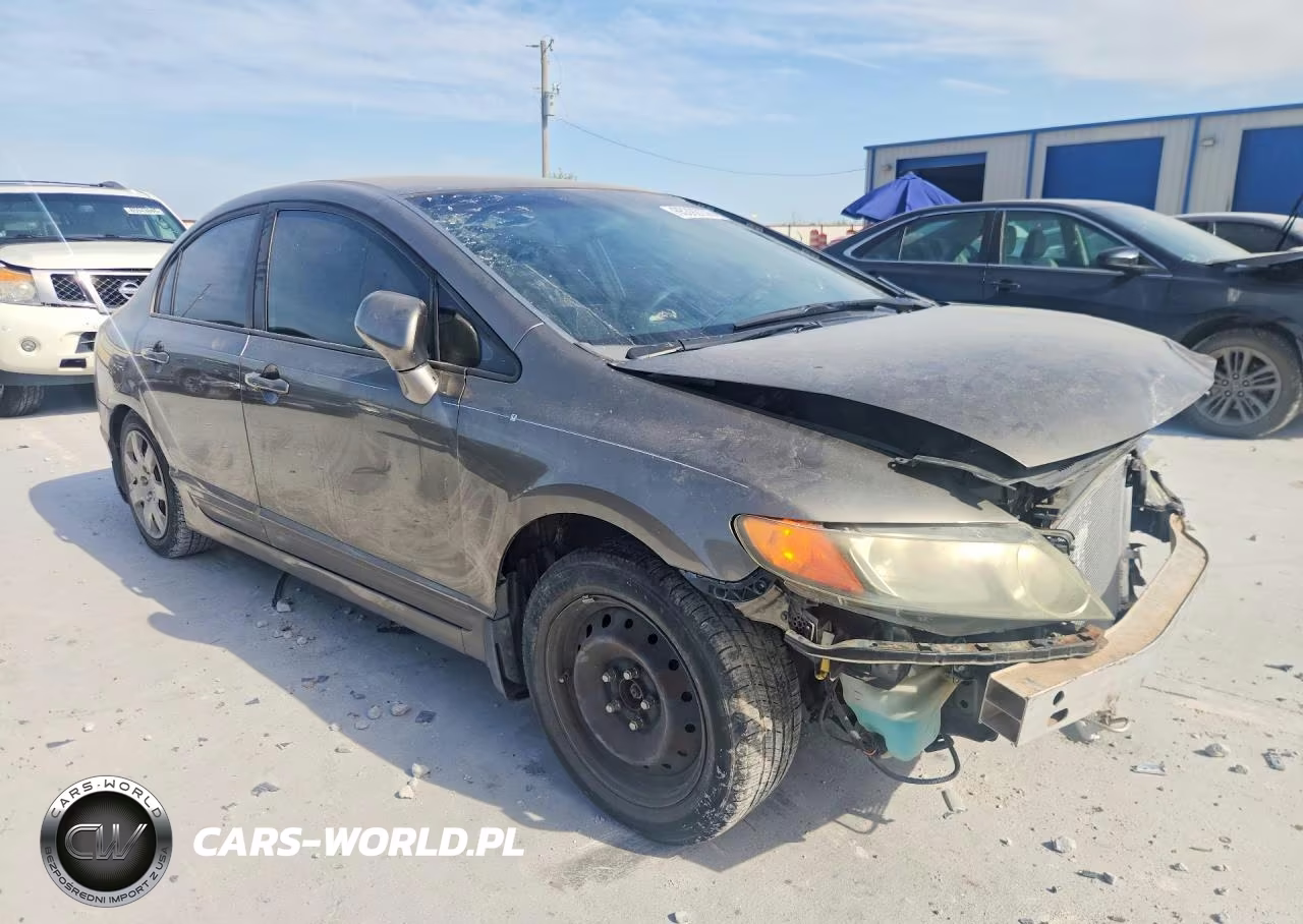 2008 Honda Civic Lx VIN:2HGFA16578H316407 - 4