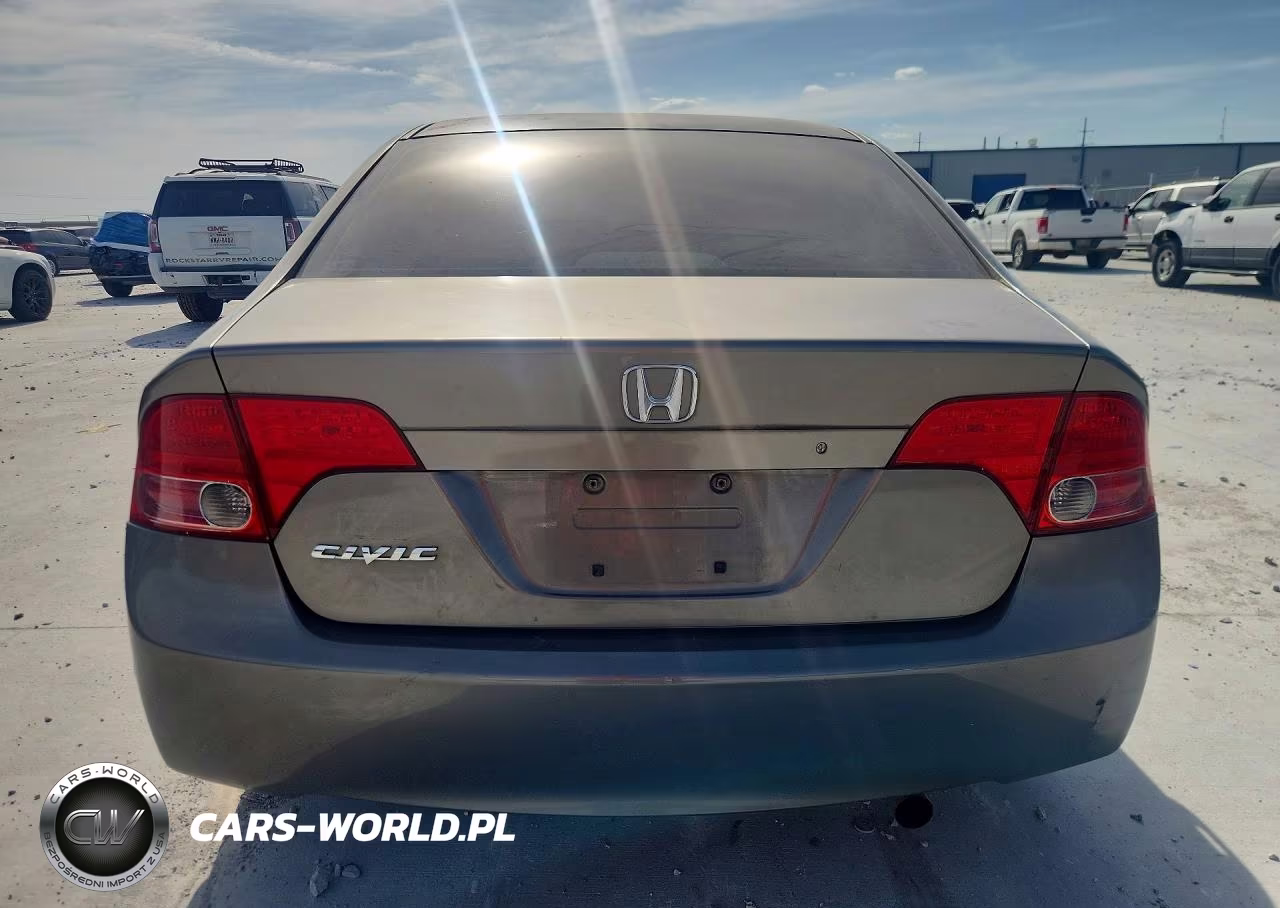 2008 Honda Civic Lx VIN:2HGFA16578H316407 - 6