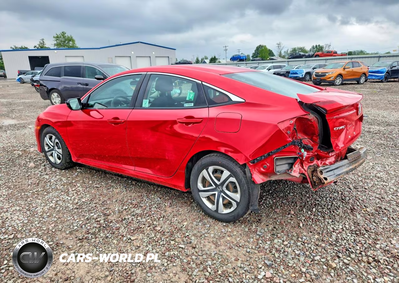2017 Honda Civic Lx VIN:2HGFC2F51HH552955 - 2
