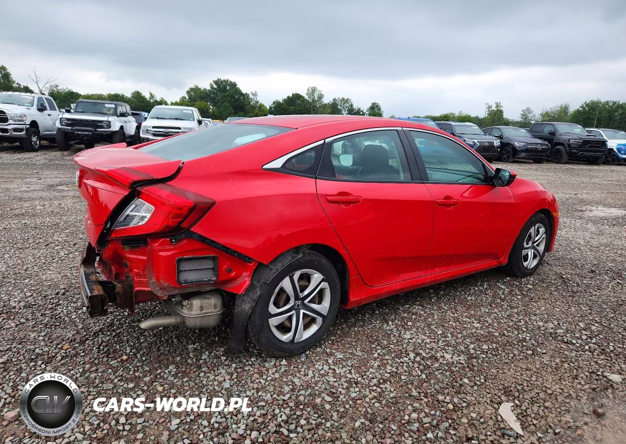 2017 Honda Civic Lx VIN:2HGFC2F51HH552955 - 3