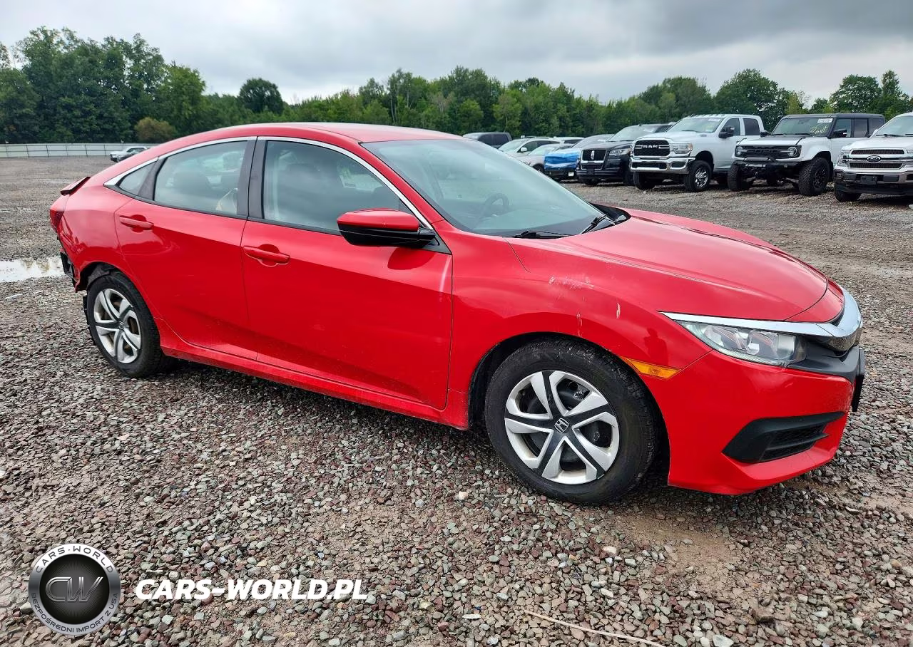 2017 Honda Civic Lx VIN:2HGFC2F51HH552955 - 4
