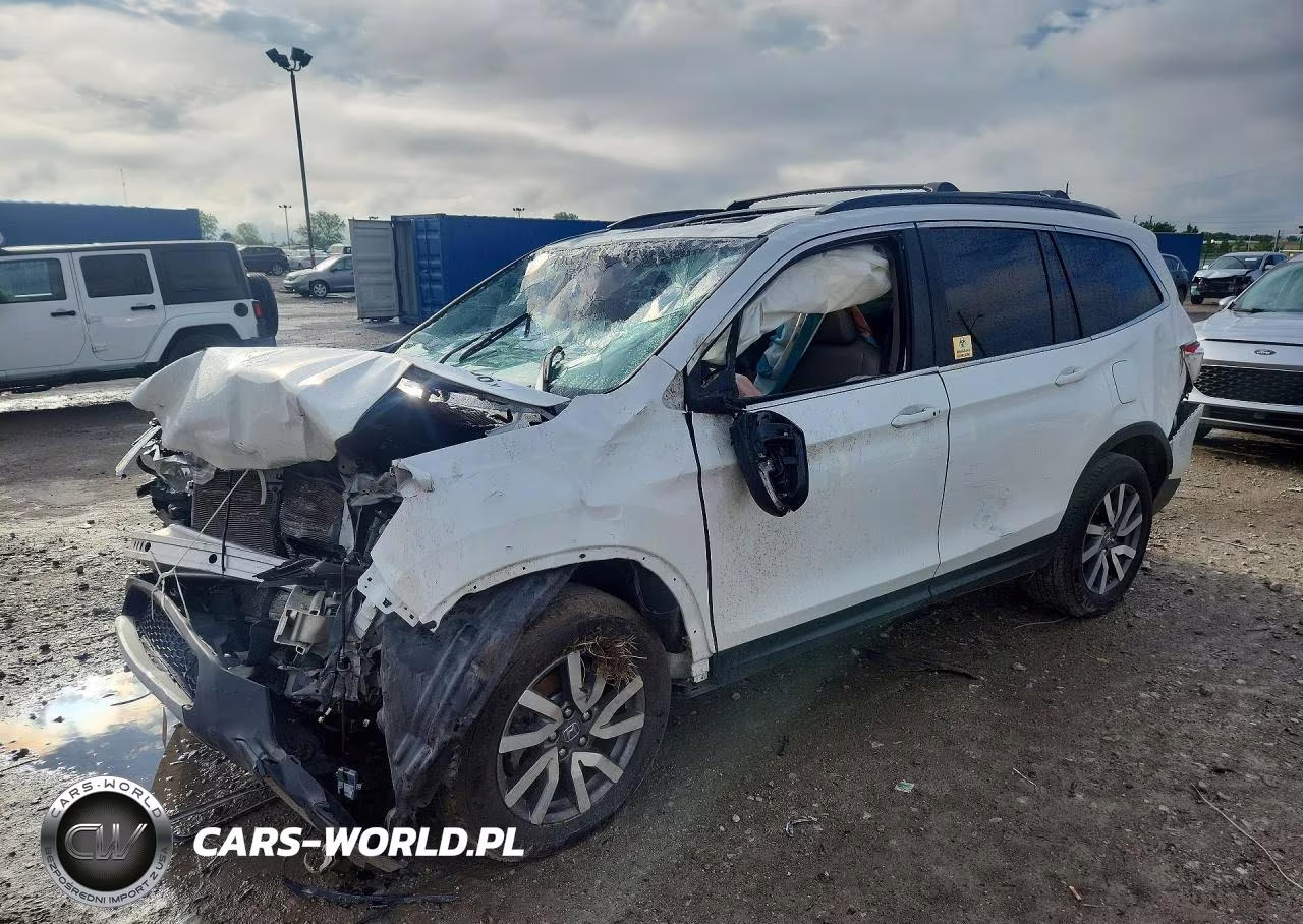 2021 Honda Pilot Exl VIN:5FNYF6H54MB032655 - 1