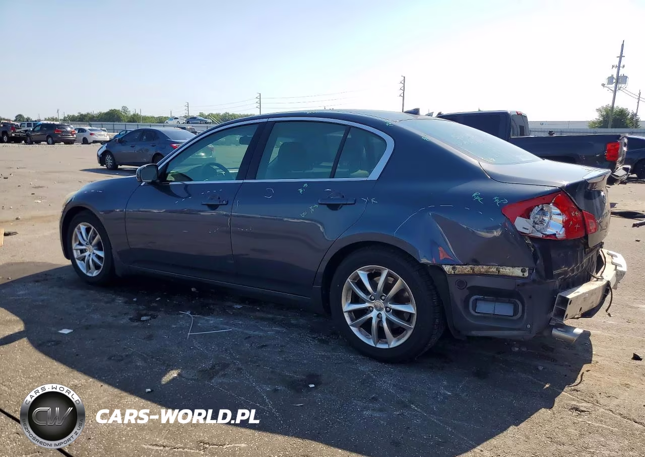 2008 Infiniti G35 VIN:JNKBV61EX8M219218 - 2