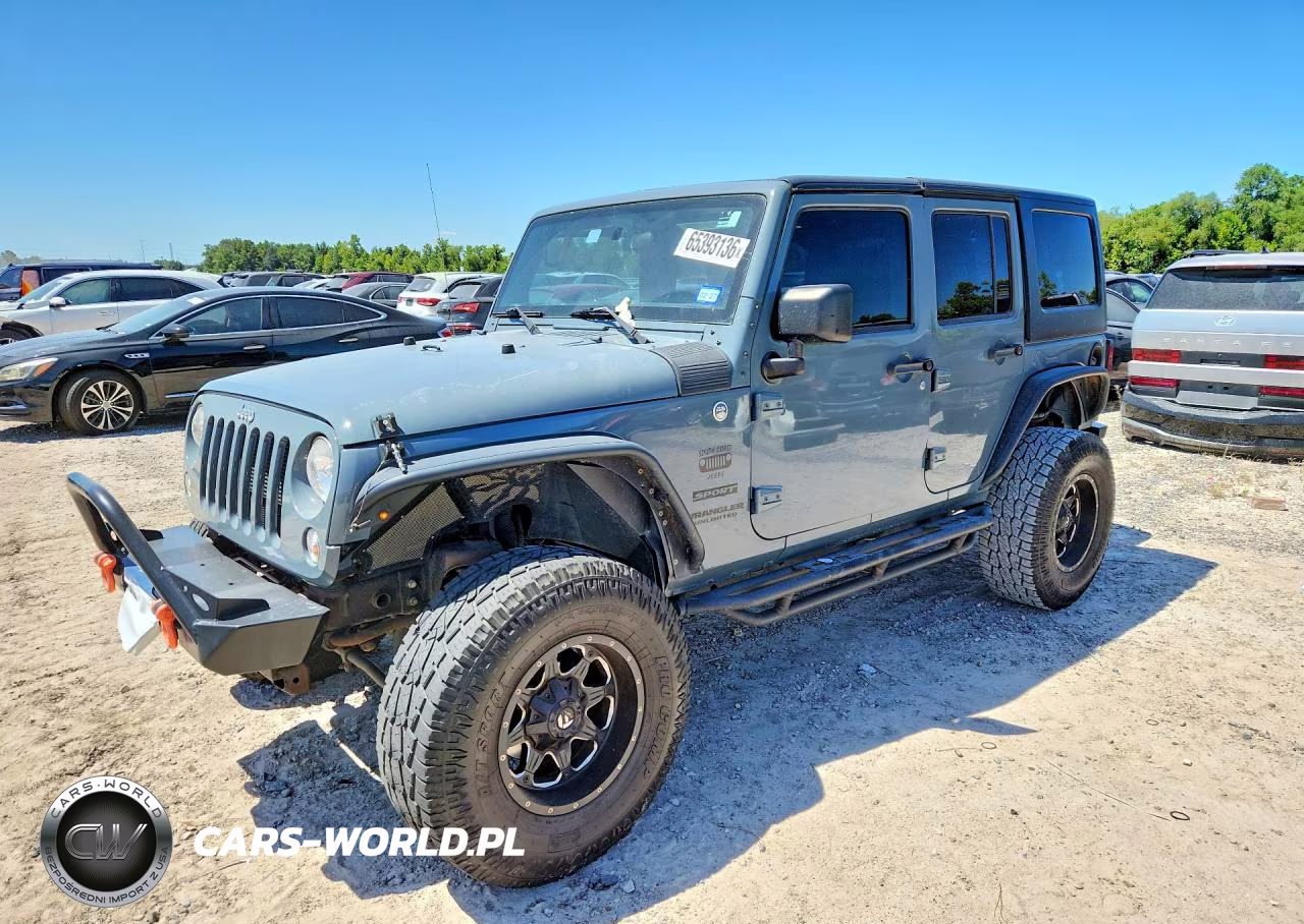 2015 Jeep Wrangler Unlimited Sport VIN:1C4BJWDGXFL597214 - 1