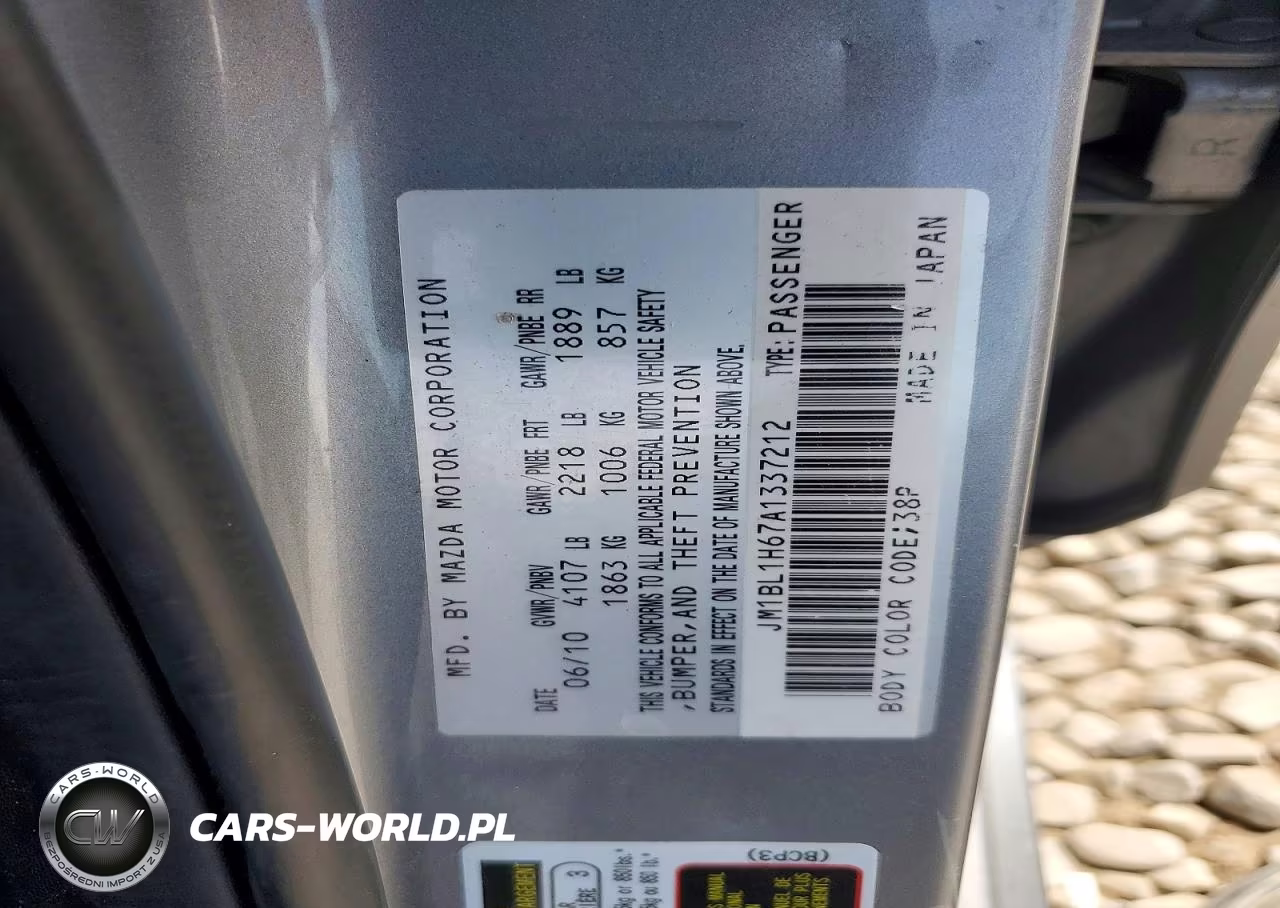 2010 Mazda 3 S VIN:JM1BL1H67A1337212 - 12