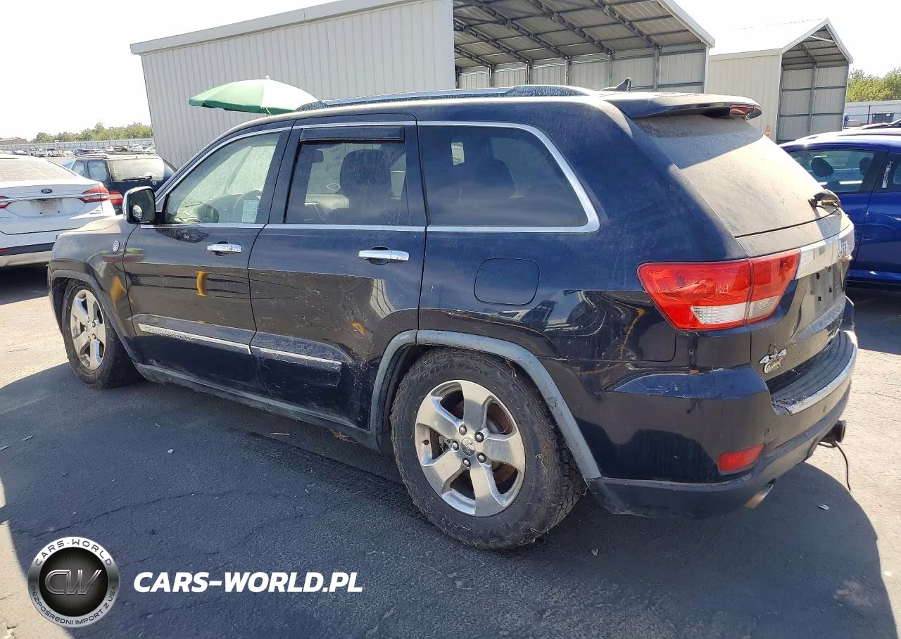 2011 Jeep Grand Cherokee Overland VIN:1J4RR6GT2BC647673 - 2