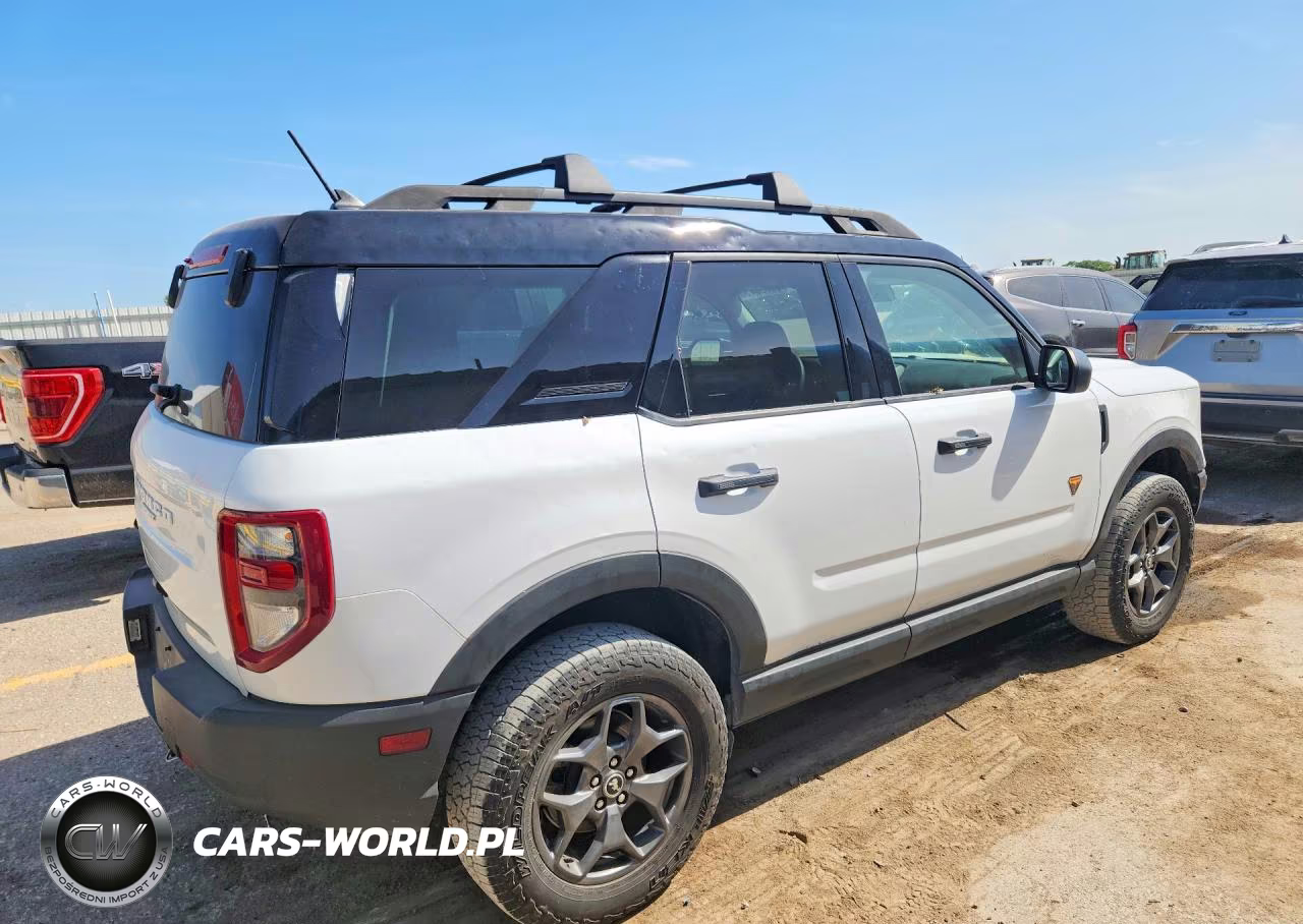 2021 Ford Bronco Sport Badlands VIN:3FMCR9D9XMRB31308 - 3