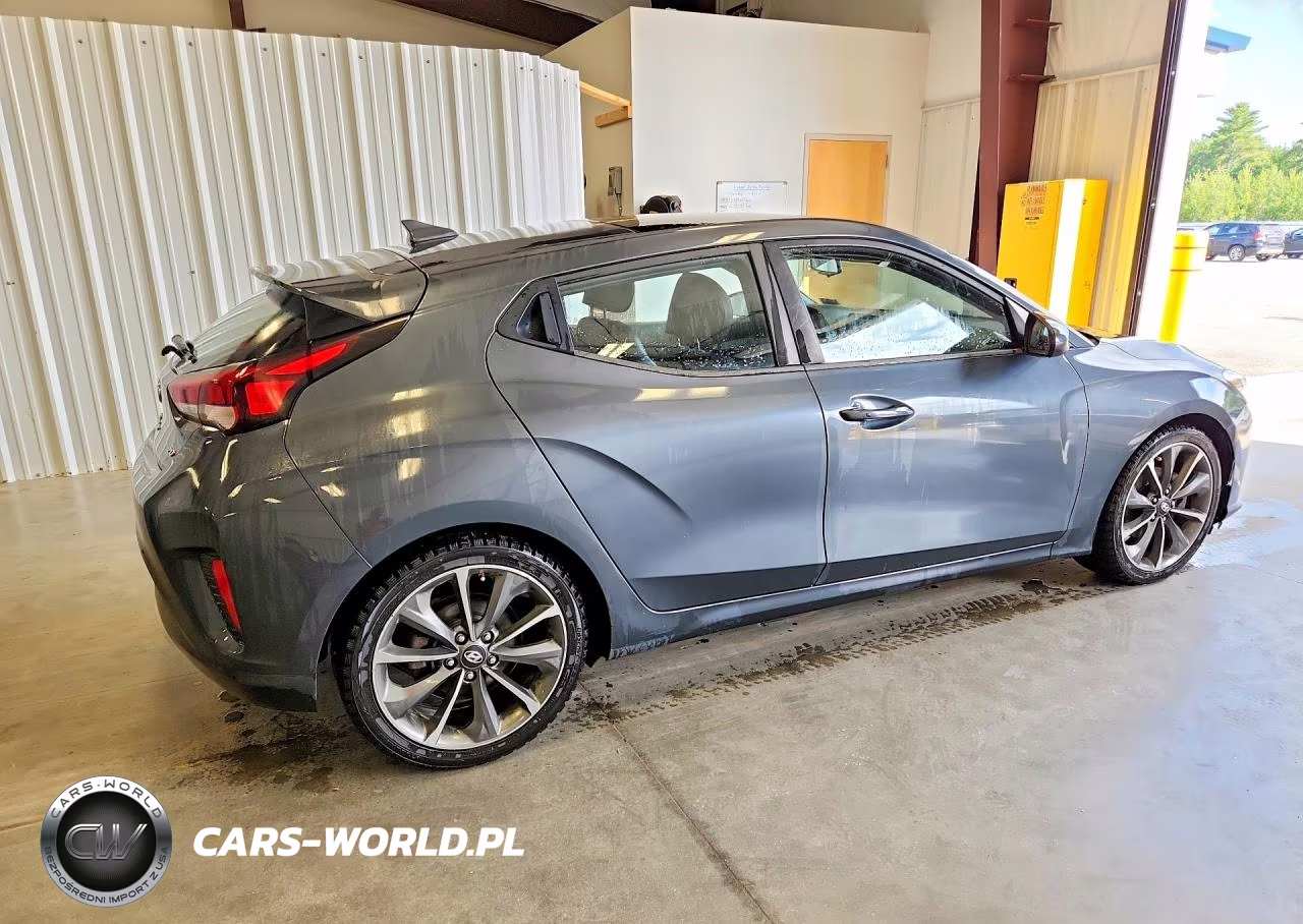 2019 Hyundai Veloster 2.0L Premium VIN:KMHTG6AFXKU002134 - 3