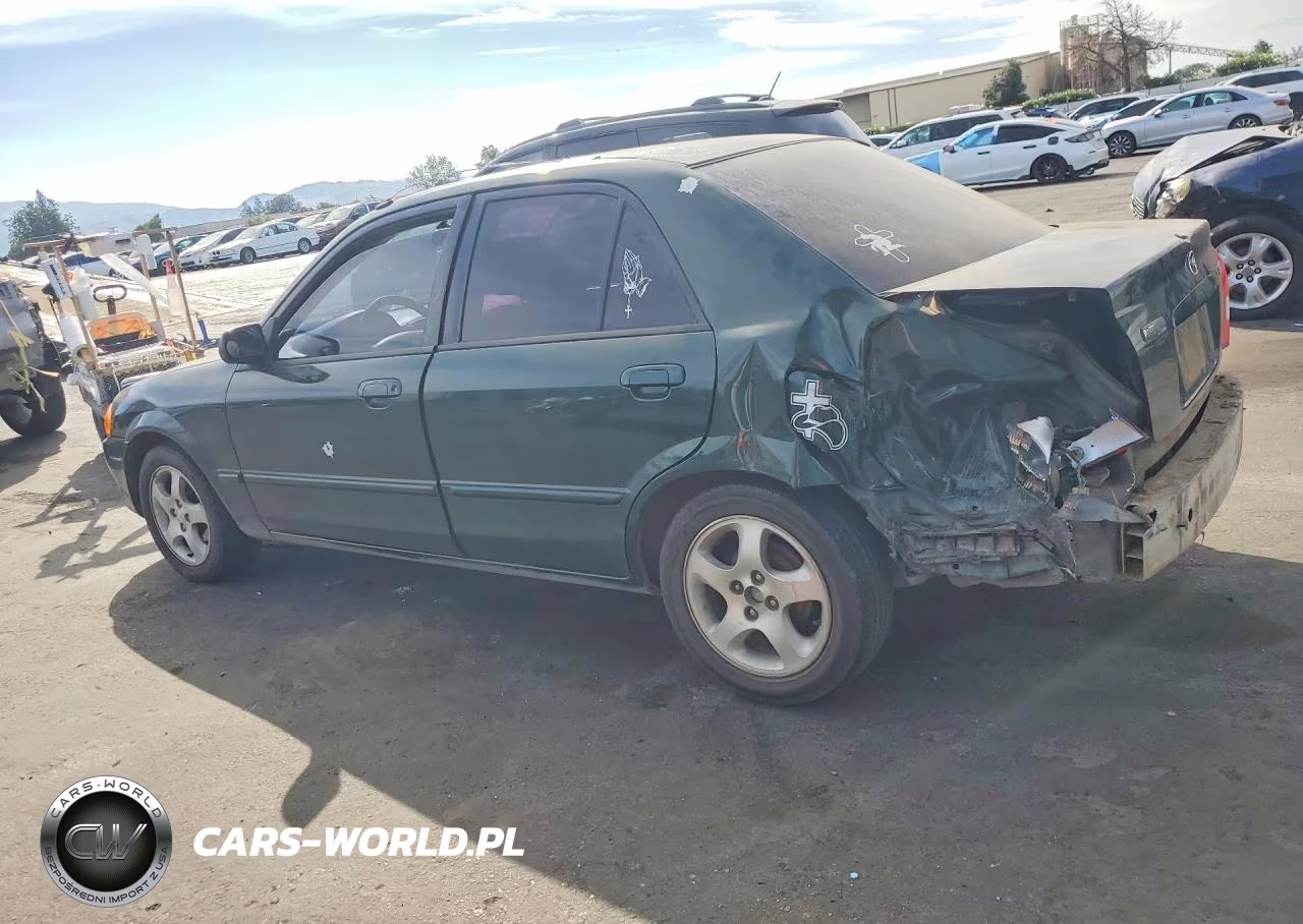 2000 Mazda Protege Es VIN:JM1BJ2238Y0239347 - 2