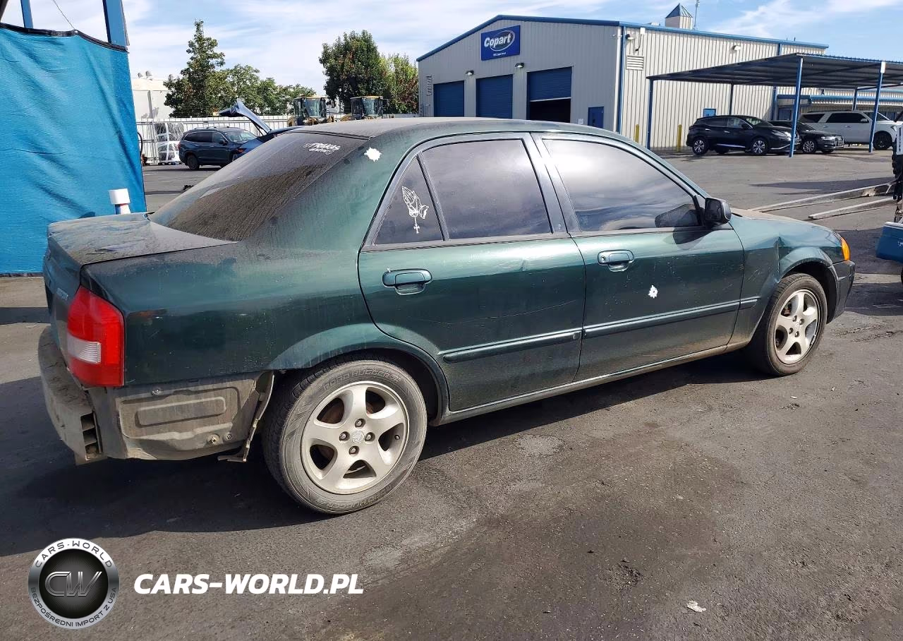 2000 Mazda Protege Es VIN:JM1BJ2238Y0239347 - 3