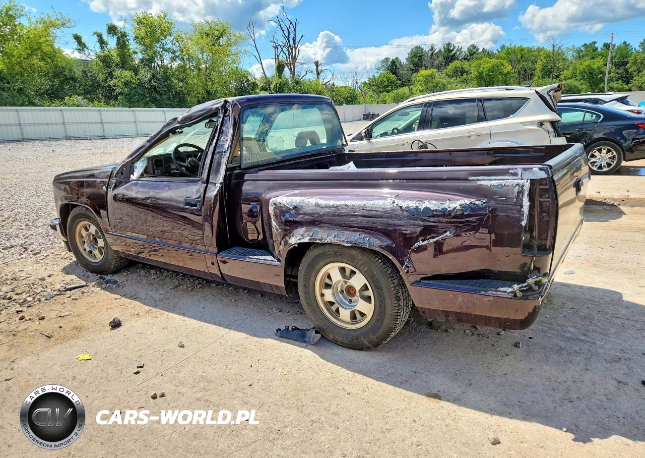 1993 Chevrolet Gmt-400 C1500 VIN:1GCDC14Z2PZ144906 - 2