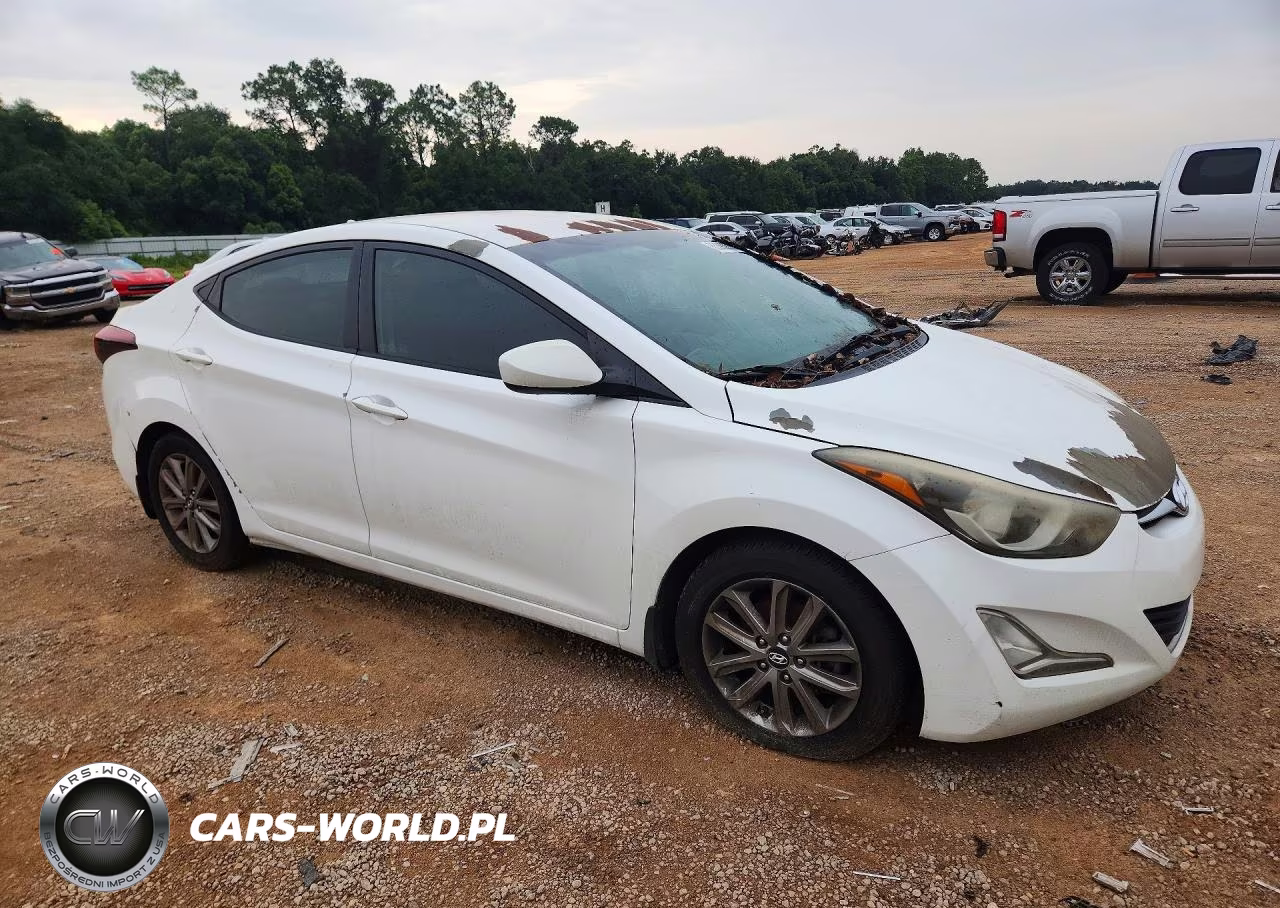 2014 Hyundai Elantra Se VIN:5NPDH4AE7EH459452 - 4
