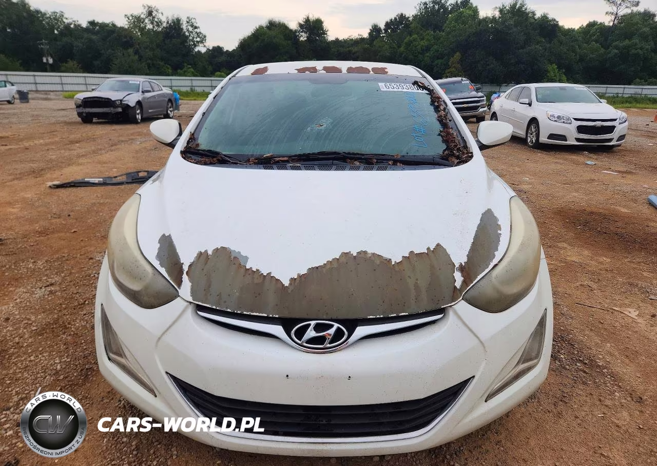 2014 Hyundai Elantra Se VIN:5NPDH4AE7EH459452 - 5