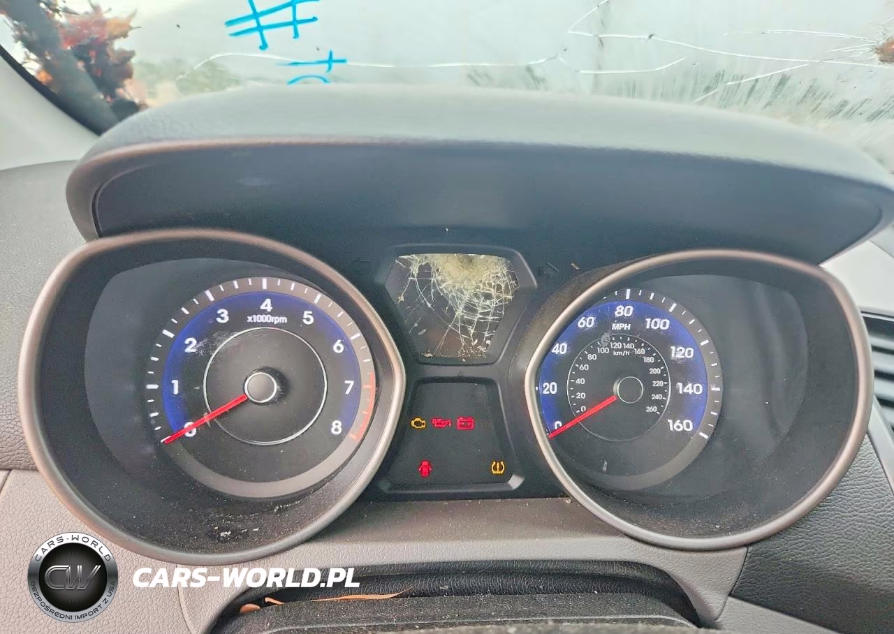 2014 Hyundai Elantra Se VIN:5NPDH4AE7EH459452 - 9