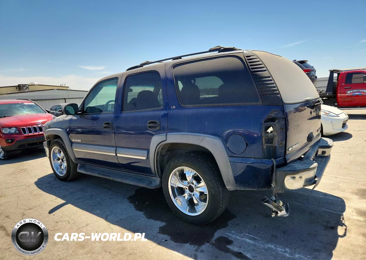 2002 Chevrolet Tahoe C1500 VIN:1GNEC13V62R313330 - 2