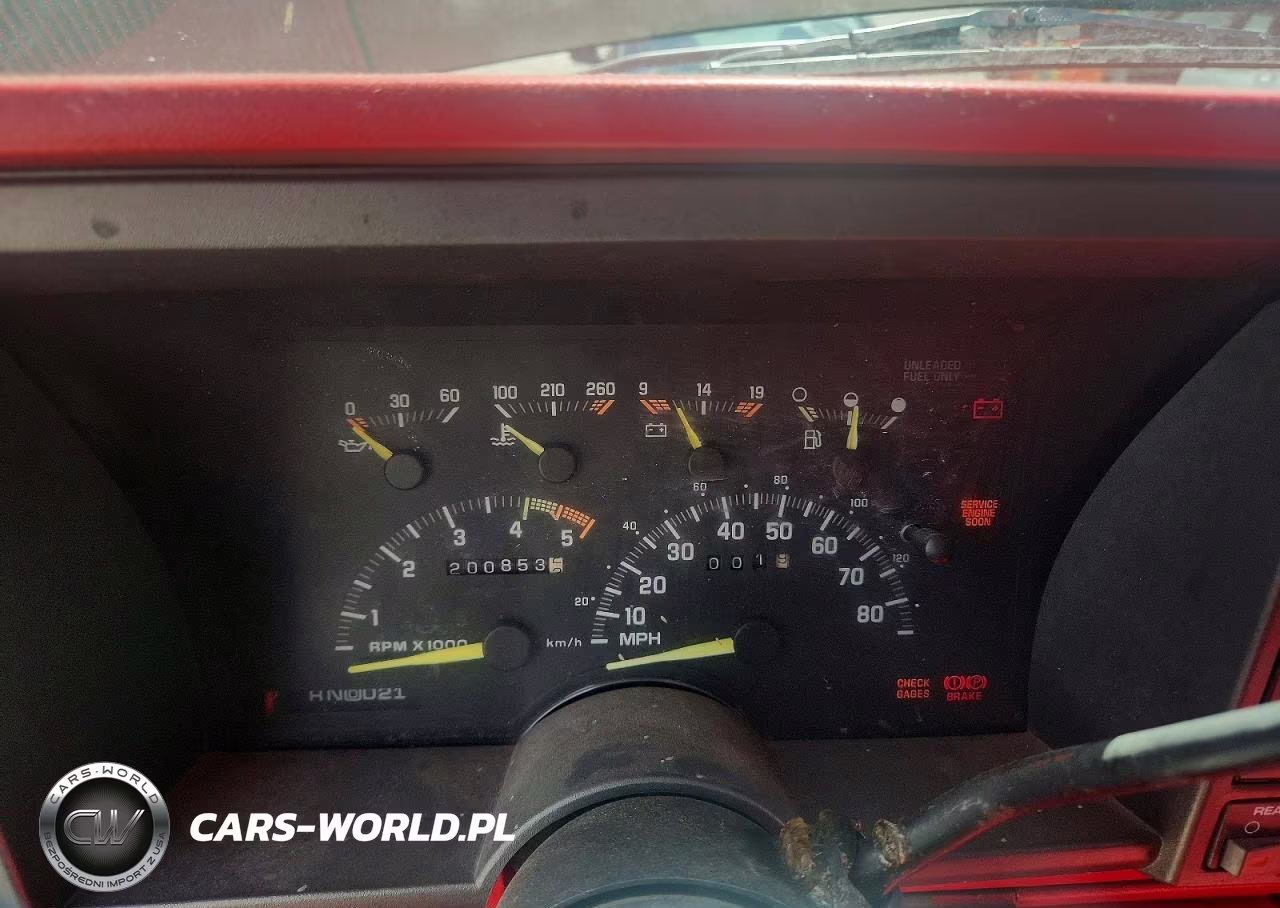 1993 GMC Yukon VIN:1GKEK18K2PJ719772 - 9
