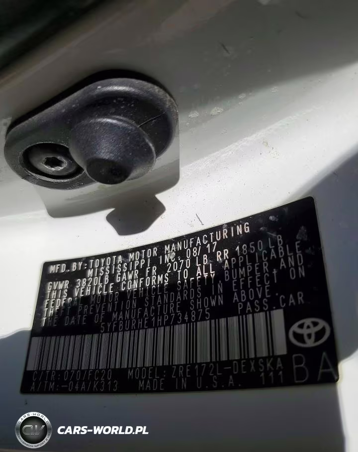 2017 Toyota Corolla Se VIN:5YFBURHE1HP734875 - 12