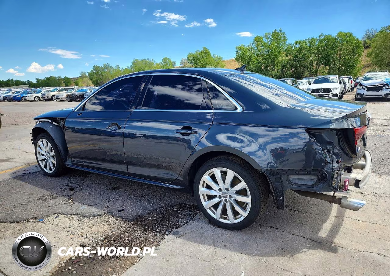 2017 Audi A4 Premium Plus VIN:WAUENAF45HA004460 - 2