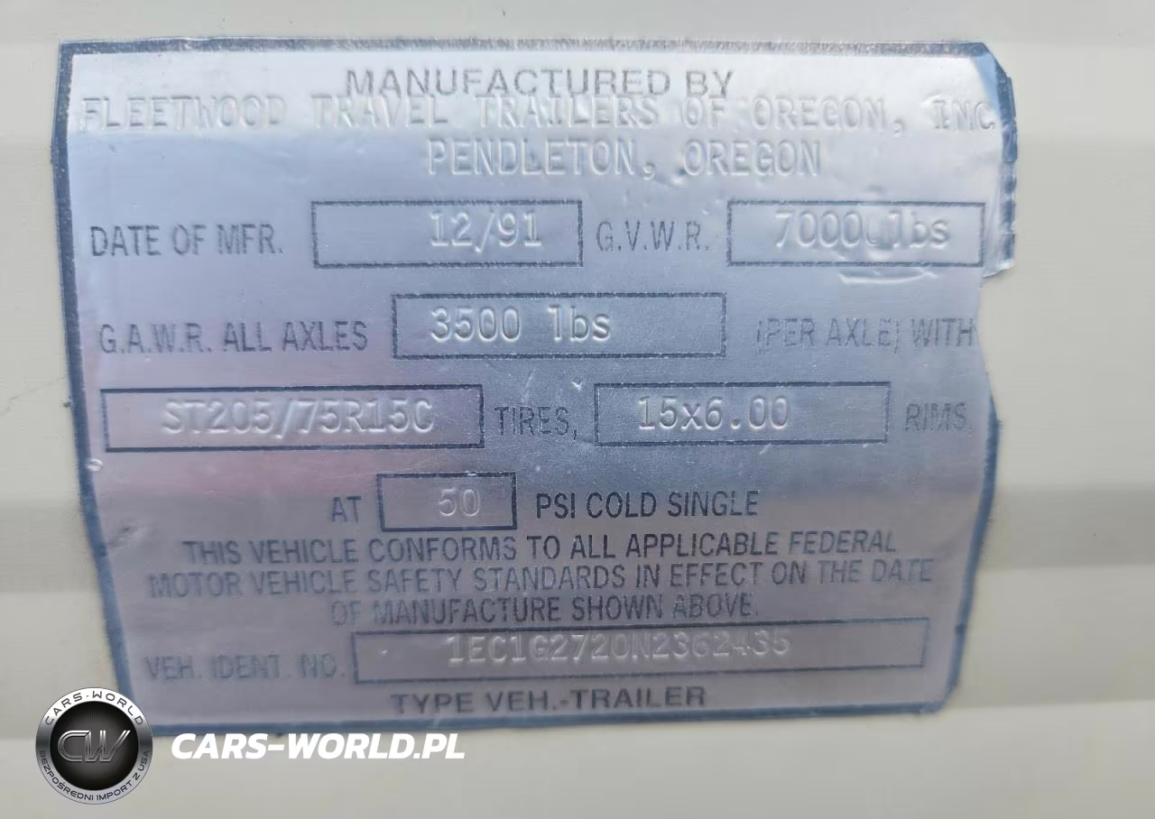 2022 Fleetwood Prowler Camper VIN:1EC1G2720N2362435 - 10