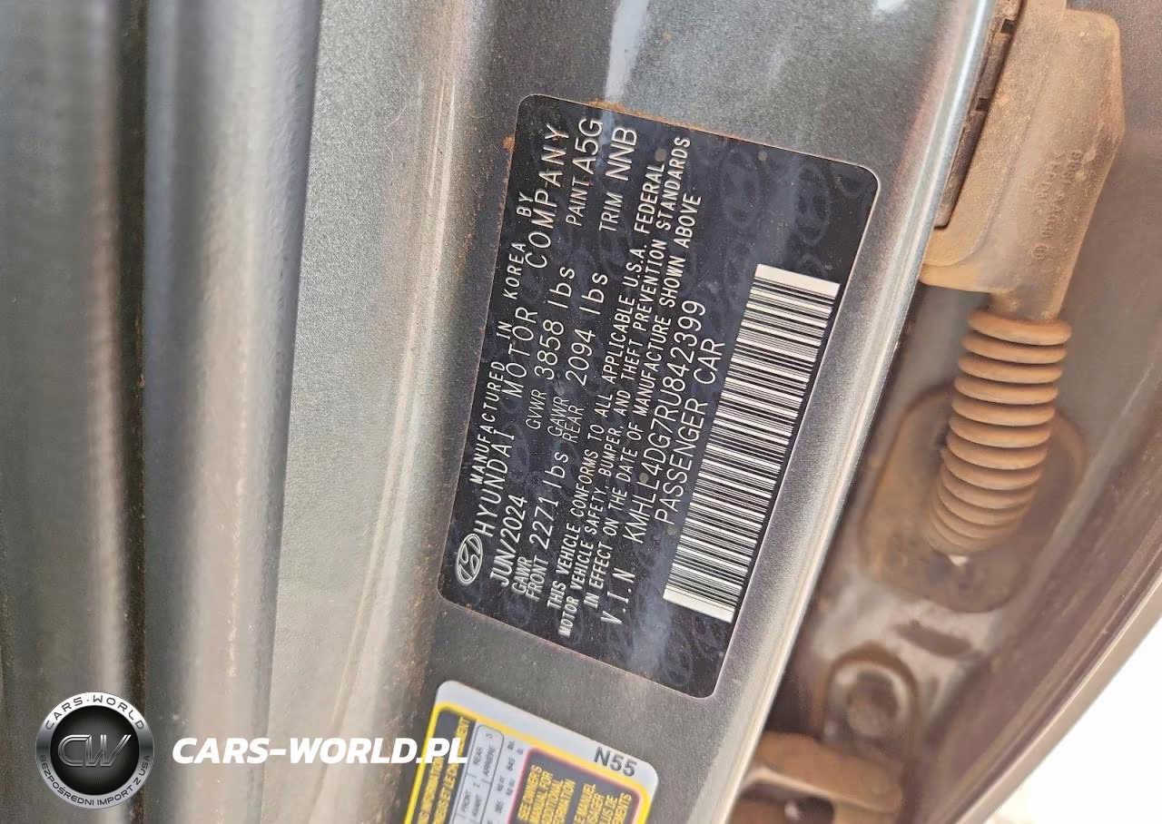 2024 Hyundai Elantra Se VIN:KMHLL4DG7RU842399 - 12