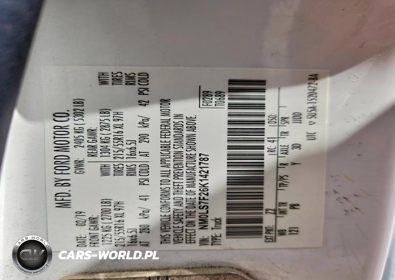 2019 Ford Transit Connect Xlt Delivery Van VIN:NM0LS7F26K1421787 - 14