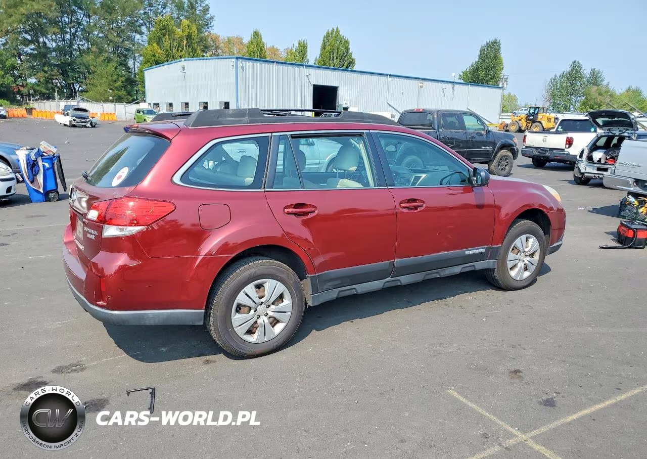 2011 Subaru Outback 2.5I VIN:4S4BRBAC7B3328144 - 3