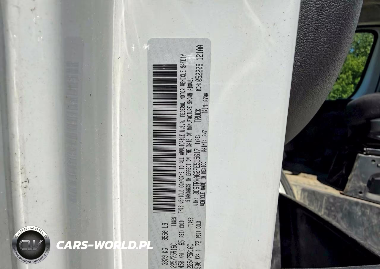 2015 Ram Promaster 1500 1500 Standard VIN:3C6TRVAG2FE515617 - 10