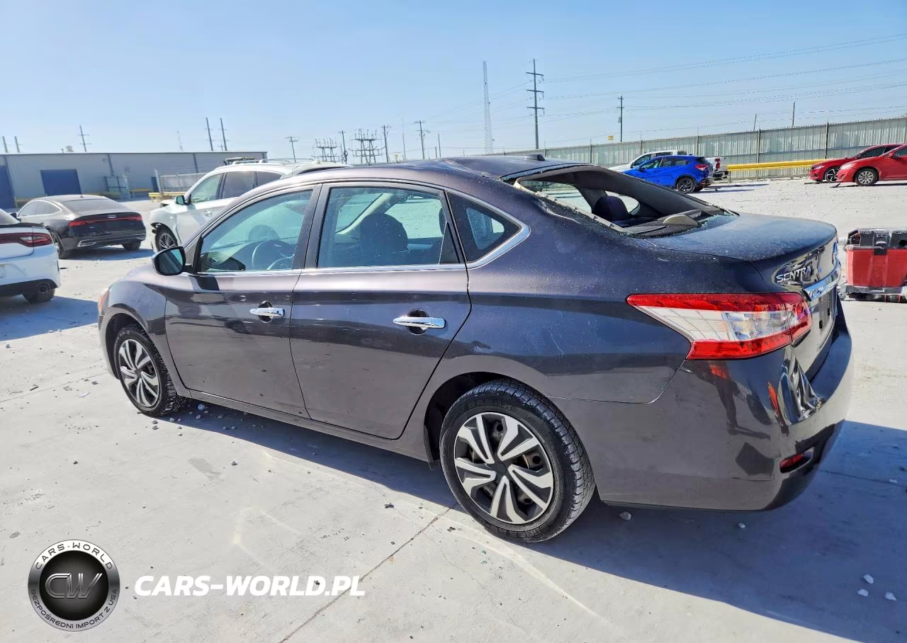 2014 Nissan Sentra Sv VIN:3N1AB7AP4EY250974 - 2