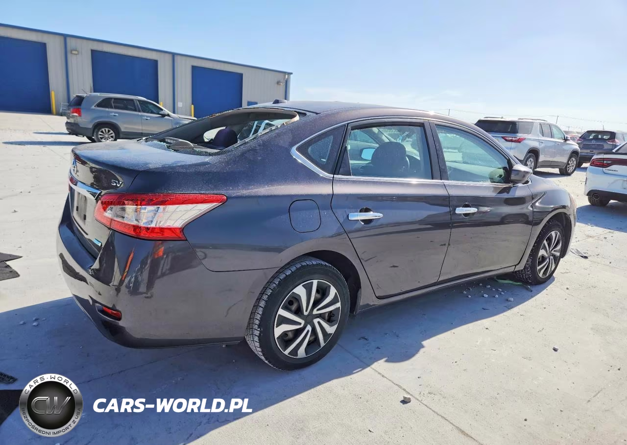 2014 Nissan Sentra Sv VIN:3N1AB7AP4EY250974 - 3